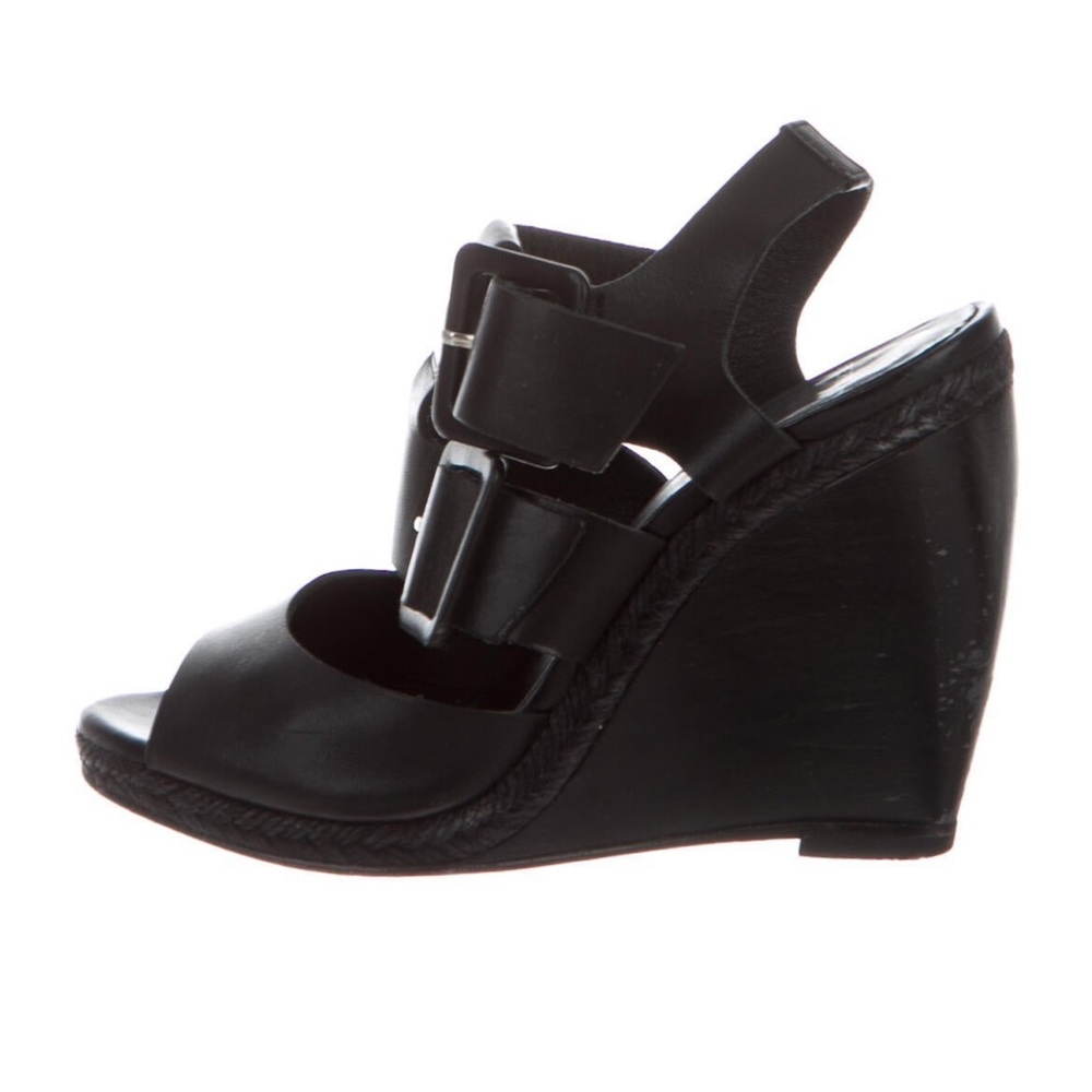 Pierre Hardy Leather Slingback Sandals